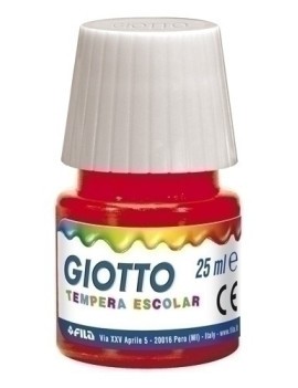 TEMPERA GIOTTO 25 ml ROJO