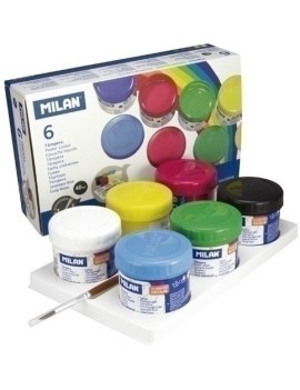 TEMPERA MILAN 40 ml ESTUCHE 6