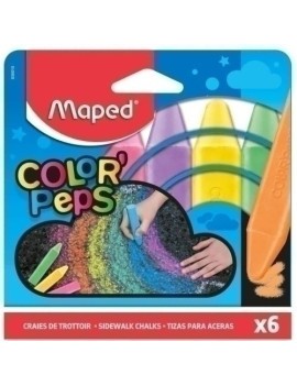 TIZAS COLORES MAPED ESTUCHE 6