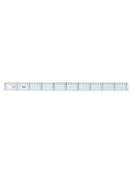 Regla Cristal Safta 50 Centimetros