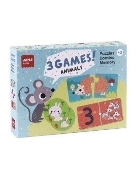 Juego Apli Kids 3 En 1 Games Animales