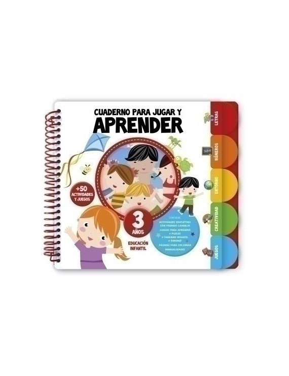 Jgo.Imagiland Cuaderno Jugar/Aprender 3