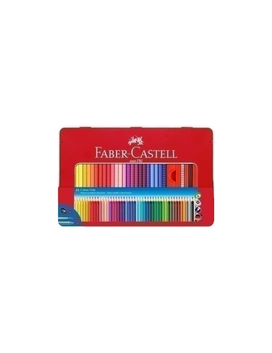Lapices Aclb.Faber Grip Est.Metal De 48
