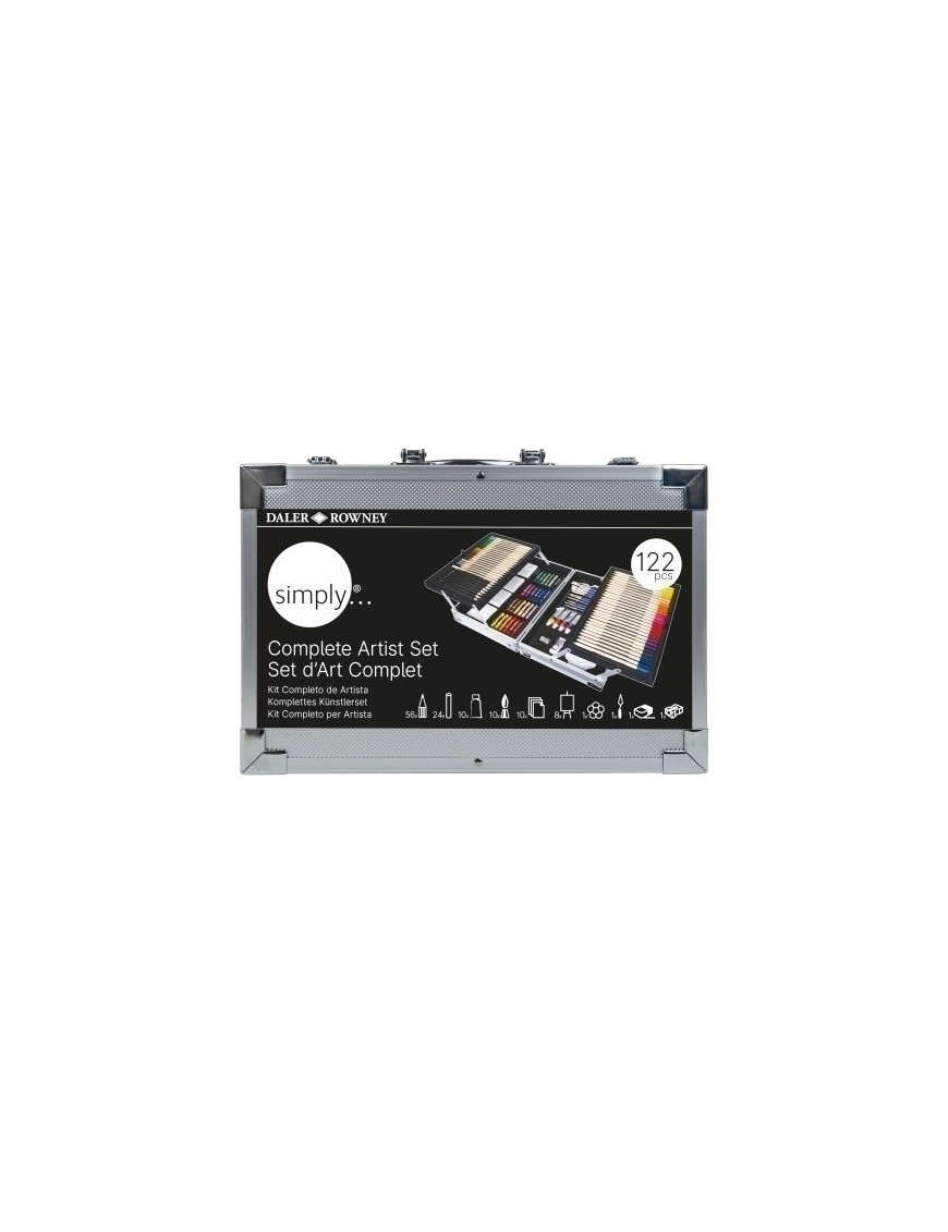 Lapices Daler Rowney Set 122 Piezas