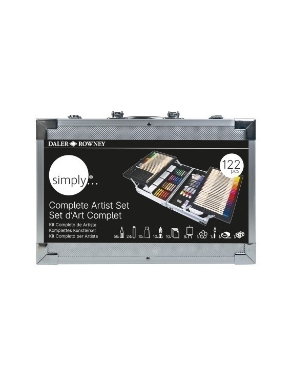 Lapices Daler Rowney Set 122 Piezas