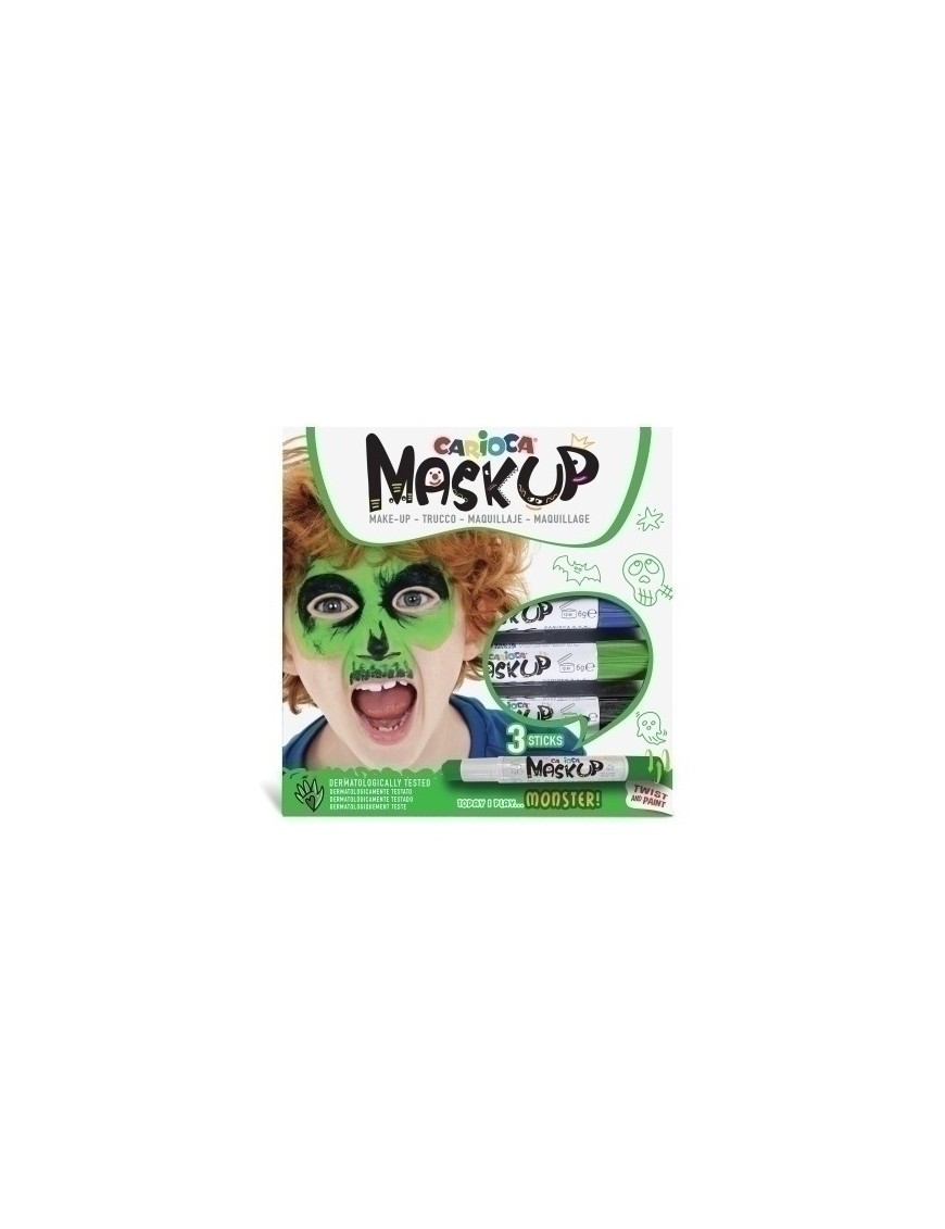 Maquill.Carioca Barra Monster C/3