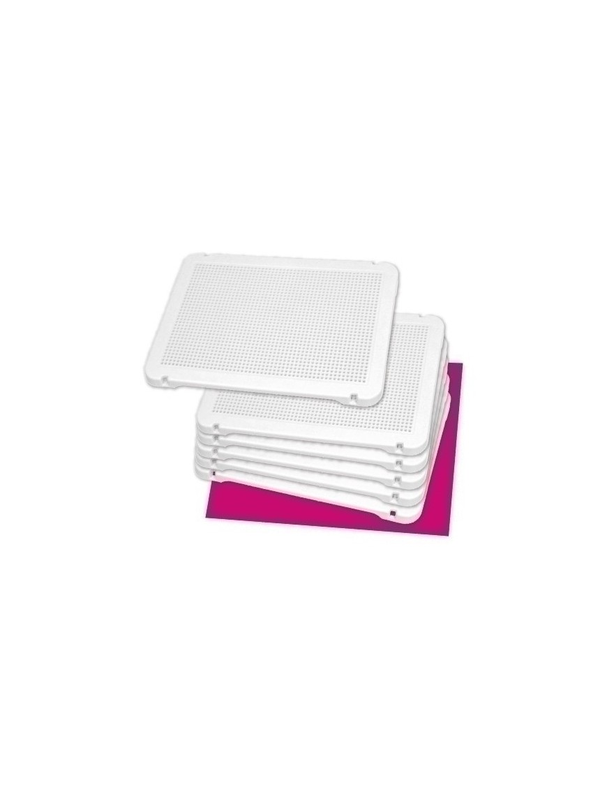 Placa Blanca Para Mosaicos De 31X21Cm