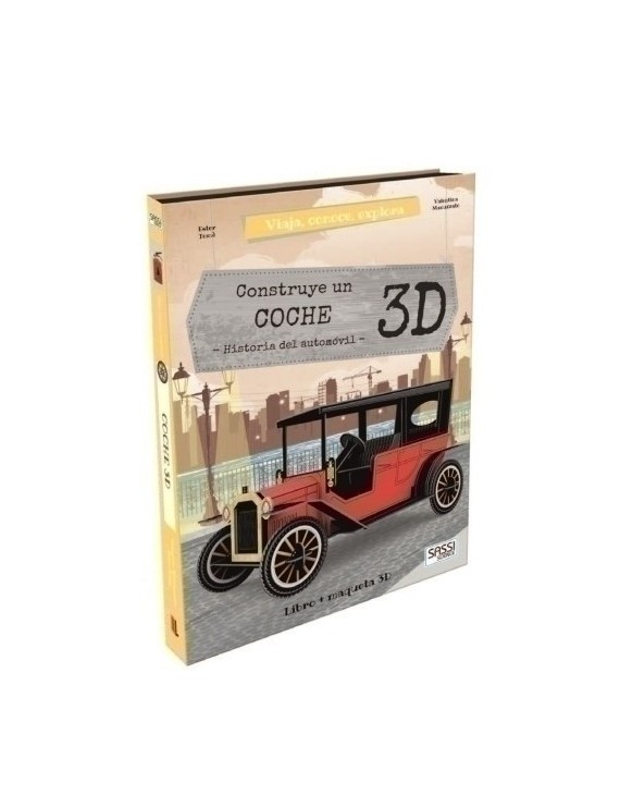 Puzzle Manolito B. Construye Un Coche 3D