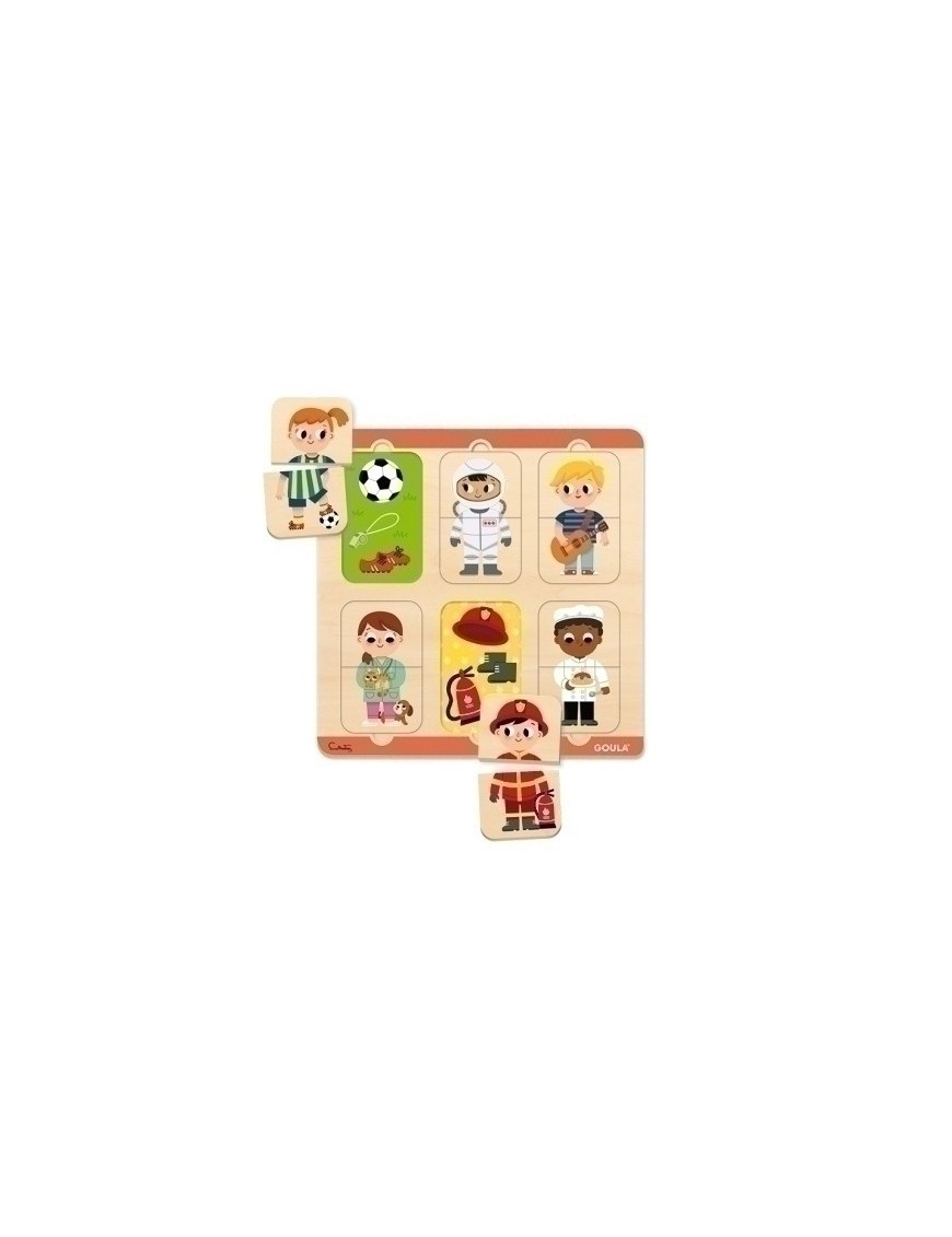 Puzzle Goula Las Profesiones