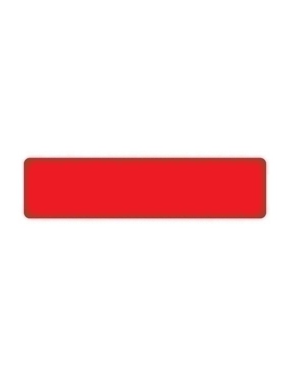 Simbolo Adh. Suelo 20X5 Rojo B/10