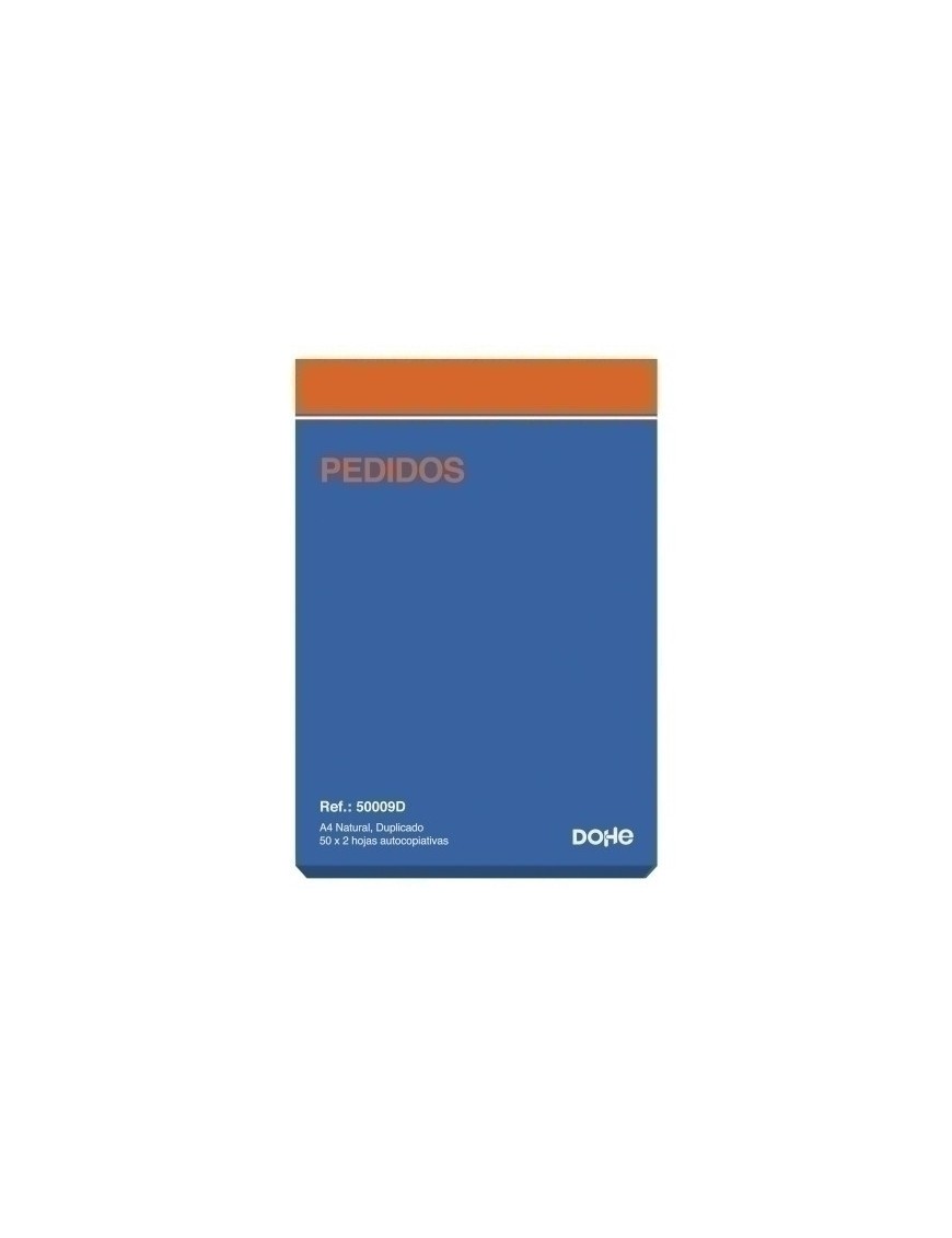 Talonario Pedidos A4 Nat. Dupli Dohe