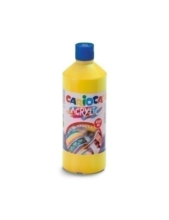 Tempera Carioca Acr.Liq.500Ml Amarillo