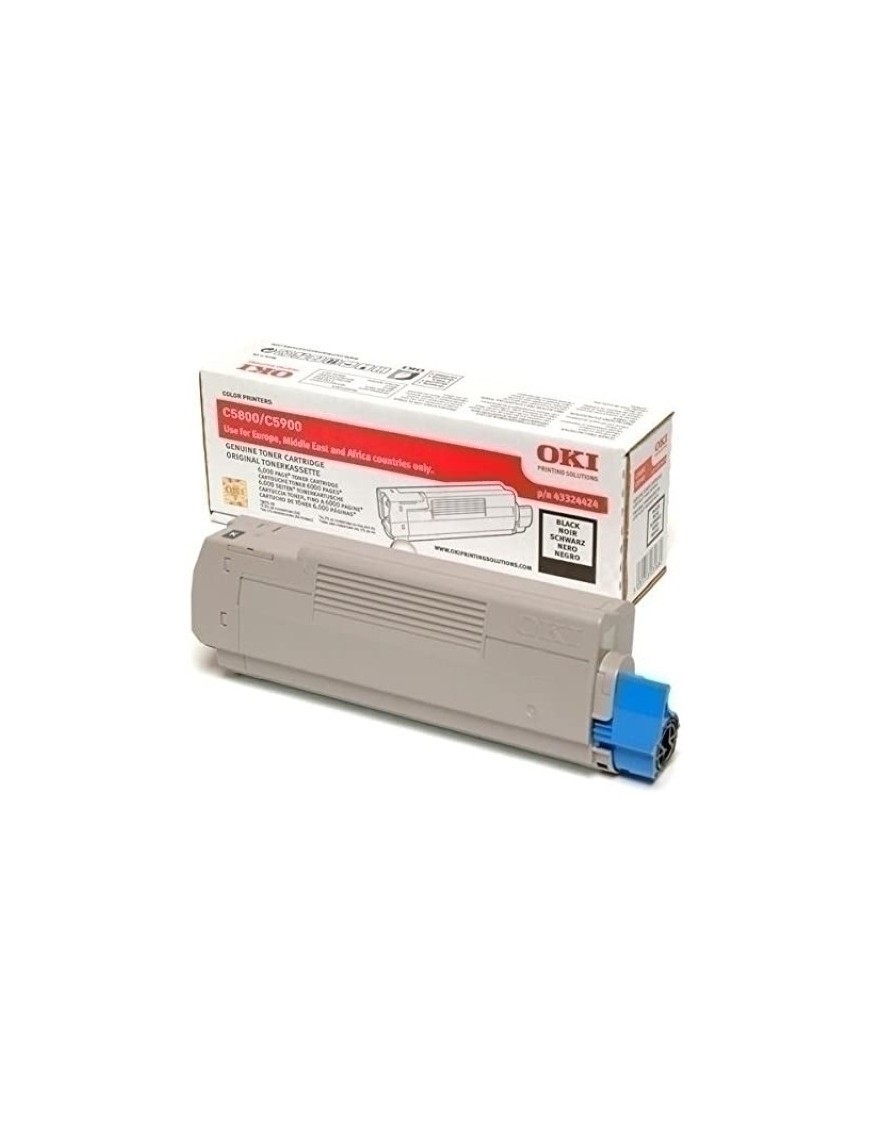 Toner Oki C5550/5800/5900 Negro Type C8