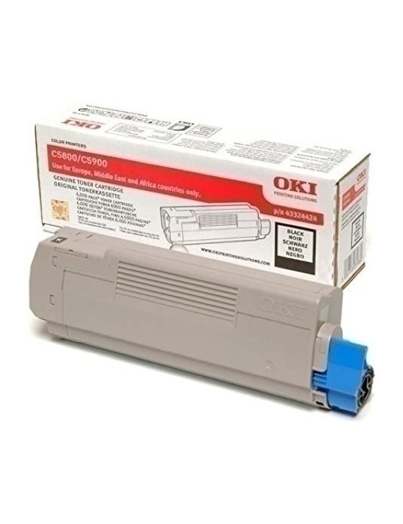 Toner Oki C5550/5800/5900 Negro Type C8