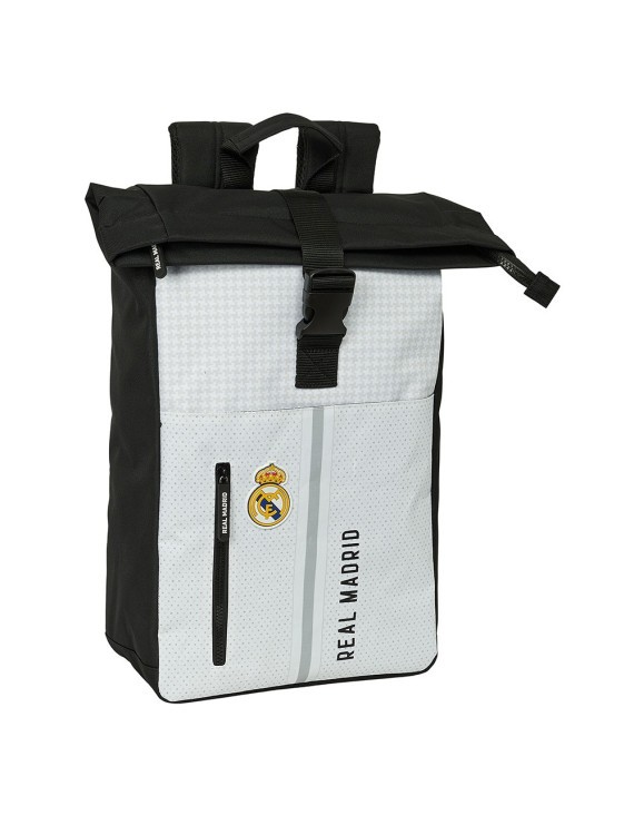 MOCHILA SOLAPA PARA PORTATIL 15,6'' REAL MADRID 1ª EQUIP. 24/25