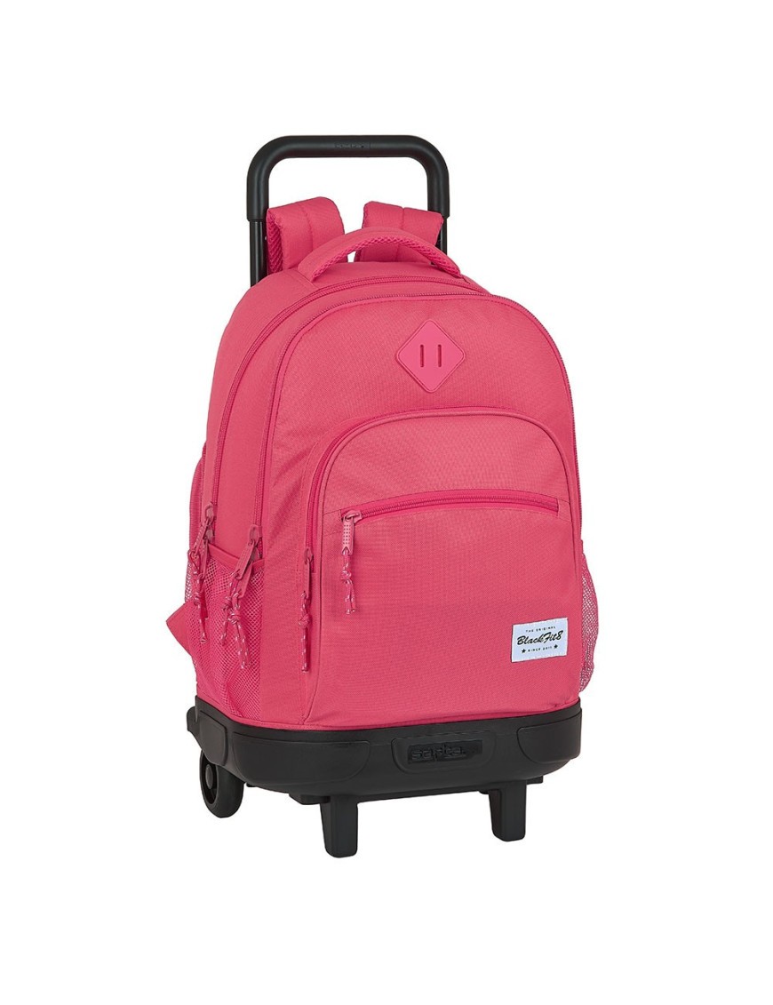 MOCHILA GRANDE C/RUEDAS COMPACT EXT.ORGA BLACKFIT8 FRESA