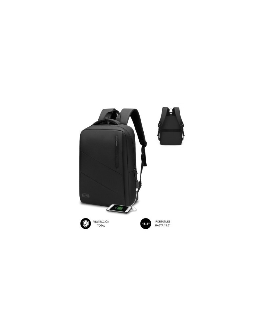 Mochila subblim city backpack 15,6" negr
