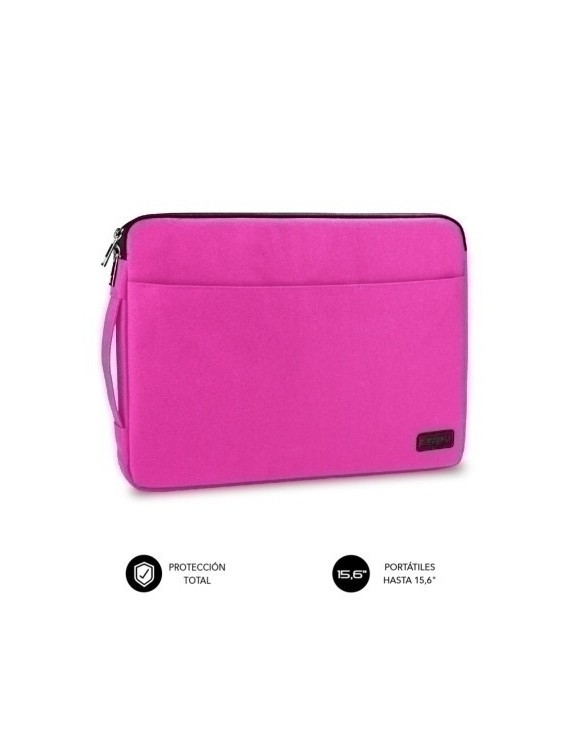Funda portatil subblim urban 15,6" rosa