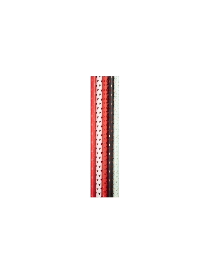 Papel regalo rl.clairef.0,7x2 pr.amor(30)