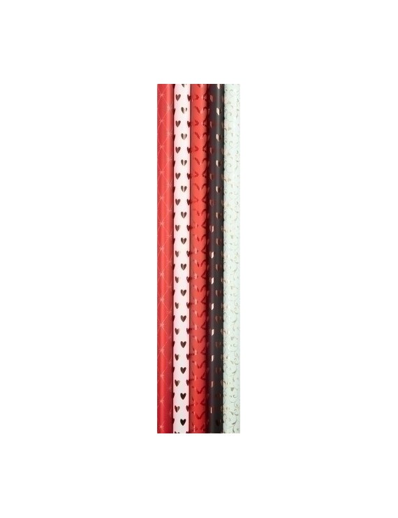 Papel regalo rl.clairef.0,7x2 pr.amor(30)