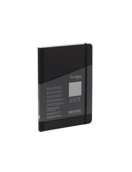 Cuaderno fabriano eq plus a5 80h dots negro