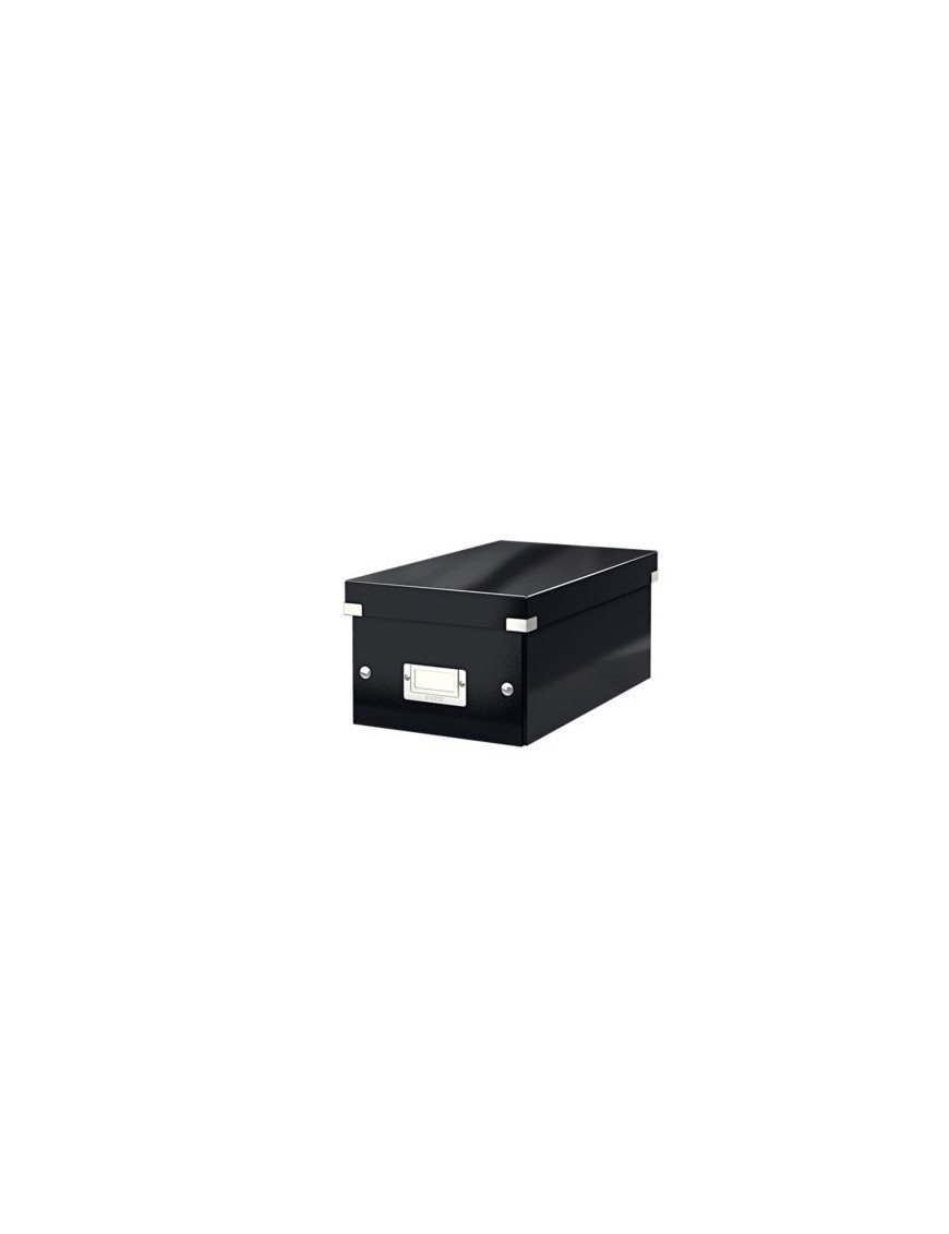 Archivador caja para dvd"s leitz negro