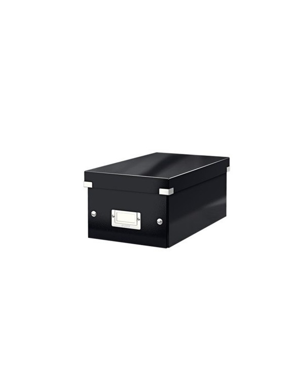 Archivador caja para dvd"s leitz negro