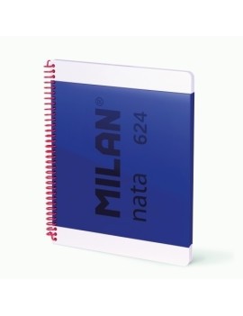 Bloc milan nata 624 a4 80h hrz. azul