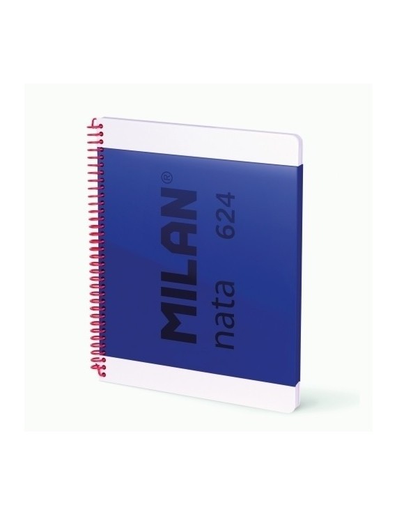 Bloc milan nata 624 a4 80h hrz. azul