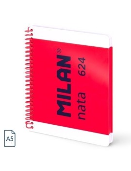 Bloc milan nata 624 a5 80h hrz. rosa