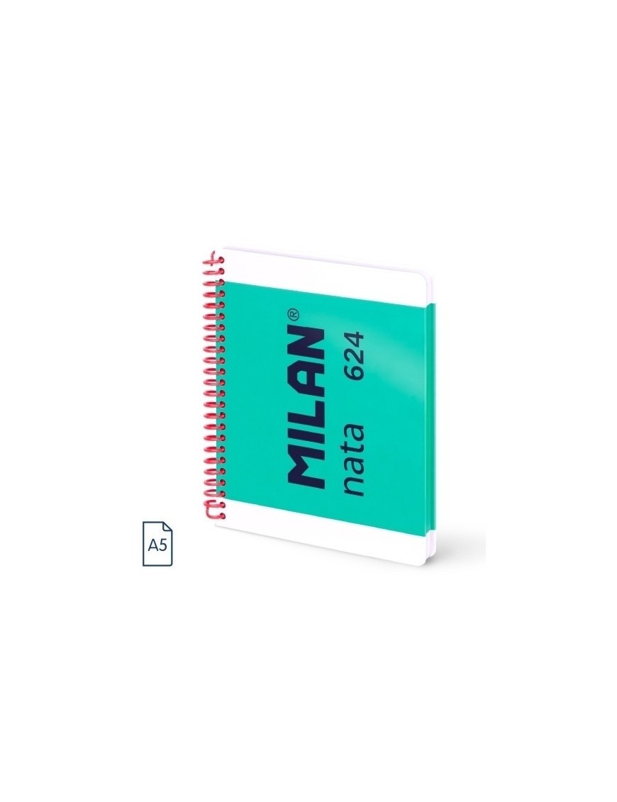 Bloc milan nata 624 a5 80h liso verde