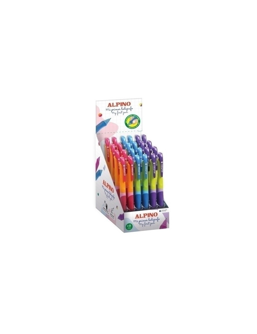 Boligrafo alpino first gel exp./24