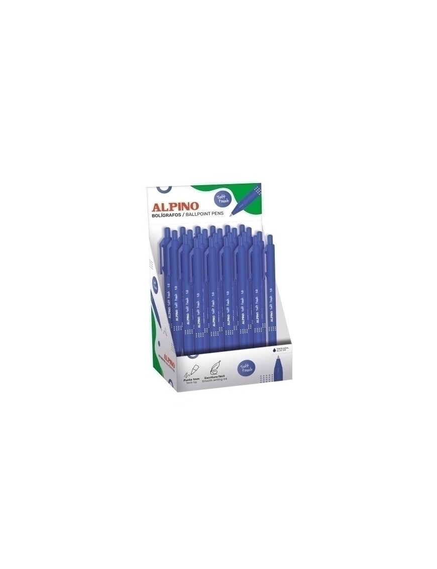 Boligrafo alpino soft touch exp.24