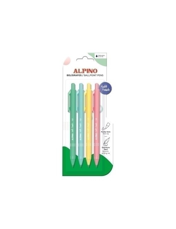 Boligrafo alpino soft touch past. b/4