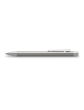 Boligrafo faber neo slim acero pulido