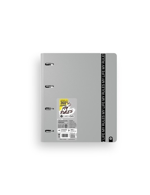 Carpebloc carch. foam a4 4an.100h grey