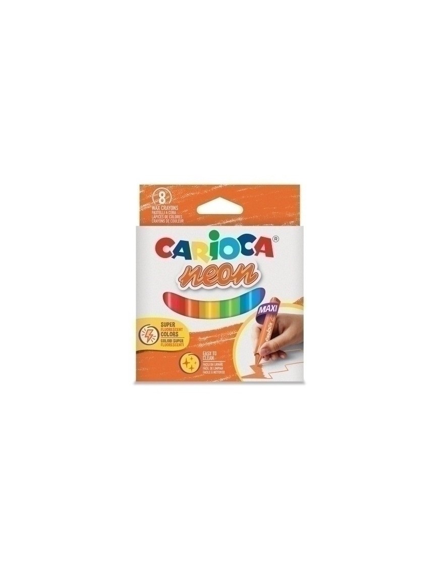 Ceras carioca jumbo triang. neon b/12