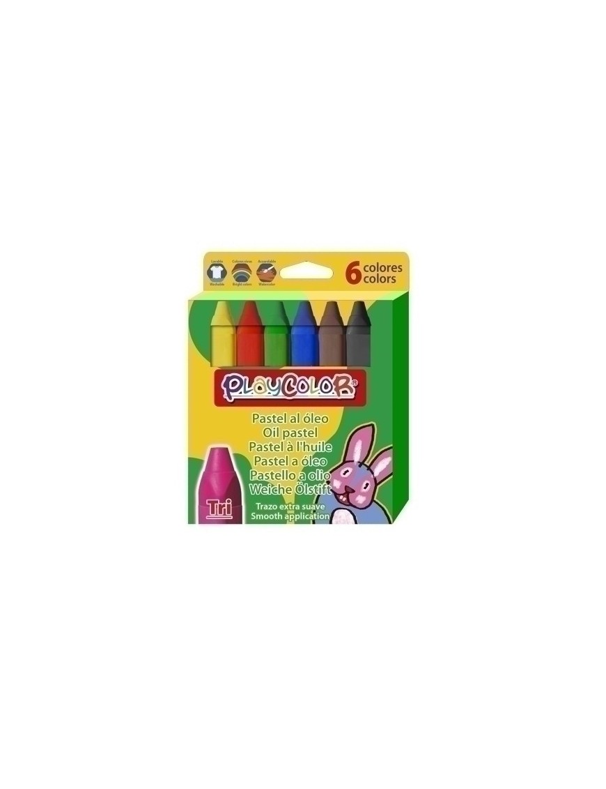 Ceras pastel instant play. tri oleo c/6