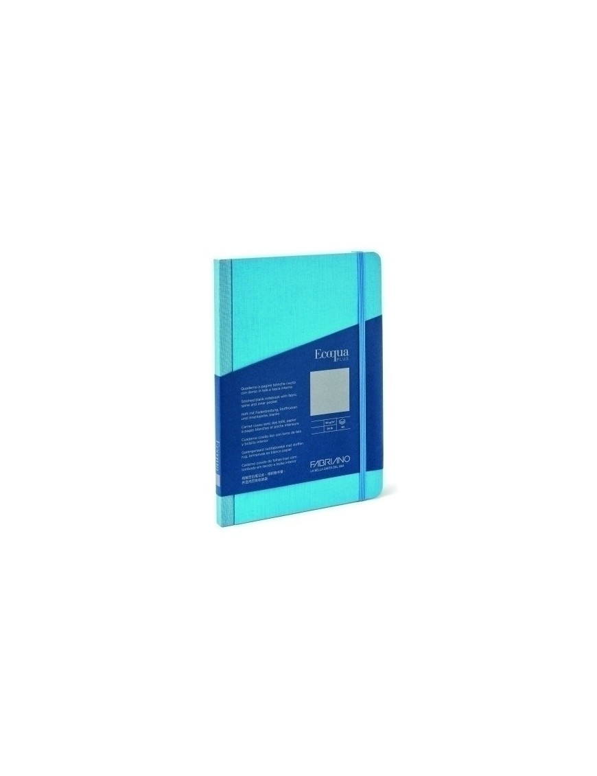 Cuaderno fabriano eq plus 9x14 80h liso tur