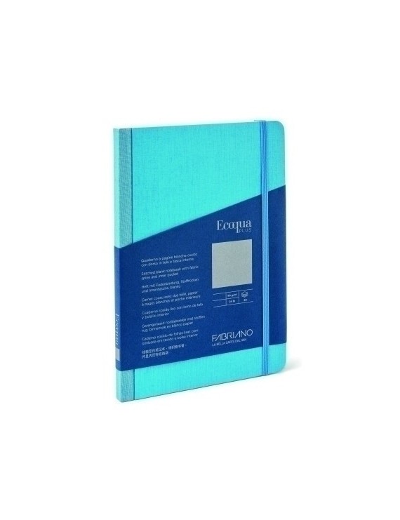Cuaderno fabriano eq plus 9x14 80h liso tur