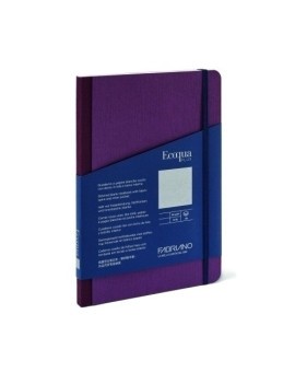 Cuaderno fabriano eq plus 9x14 80h liso vin