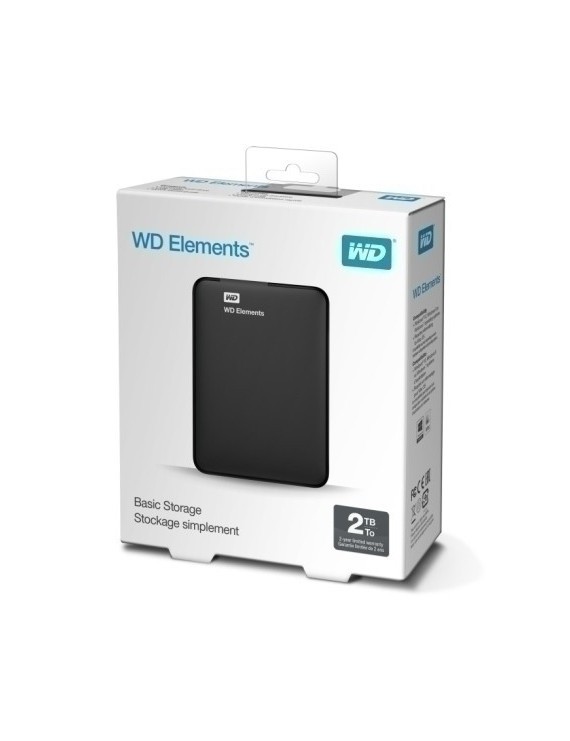 Disco duro ext. 2,5" wd 2tb negro