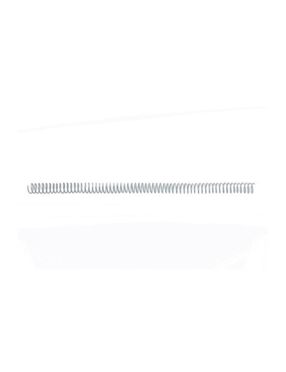 Espiral metalica paso 5:1 negra  30 mm caja de 50
