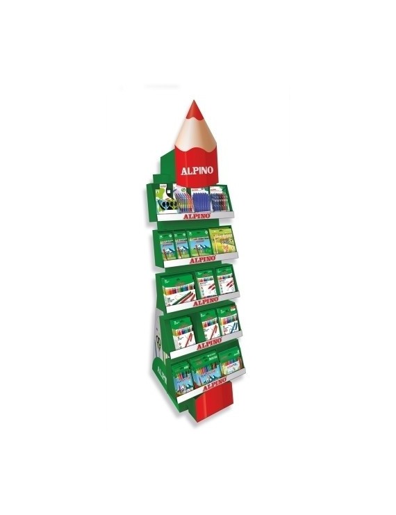 Expositor alpino gama lapiz vac