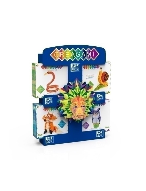 Expositor oxford creagami origami 3d