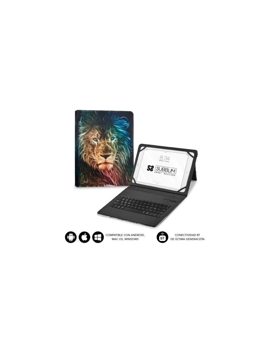 Funda tablet subblim pro bt trendy leon