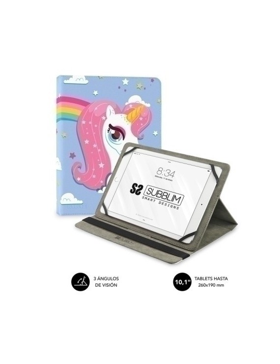 Funda tablet subblim trendy  unicorn 10.