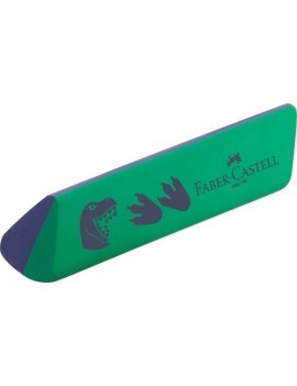 Goma borrar faber dinosaurio (pvc)