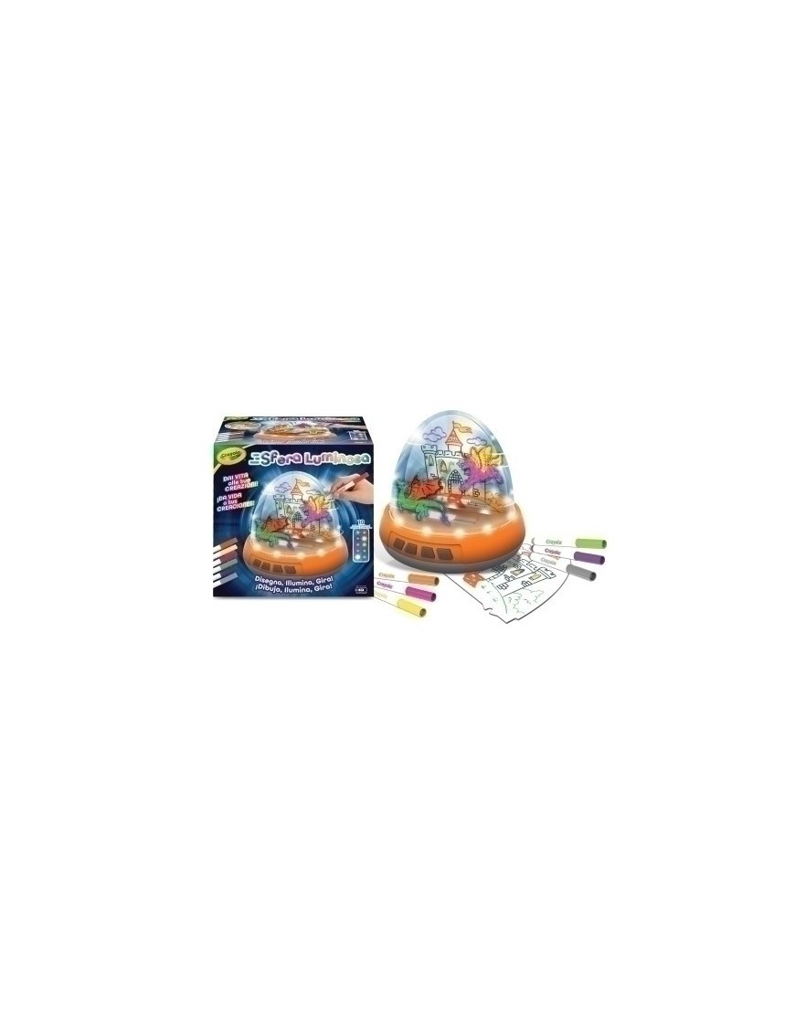 Juego crayola esfera luminosa