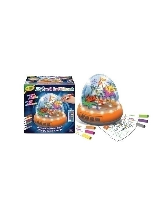 Juego crayola esfera luminosa